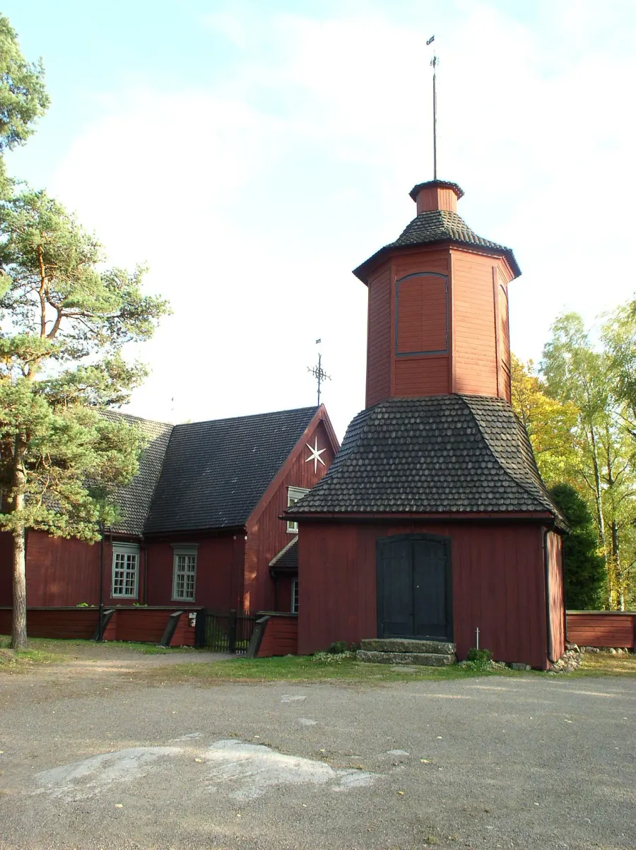 La carte Église de Merimasku