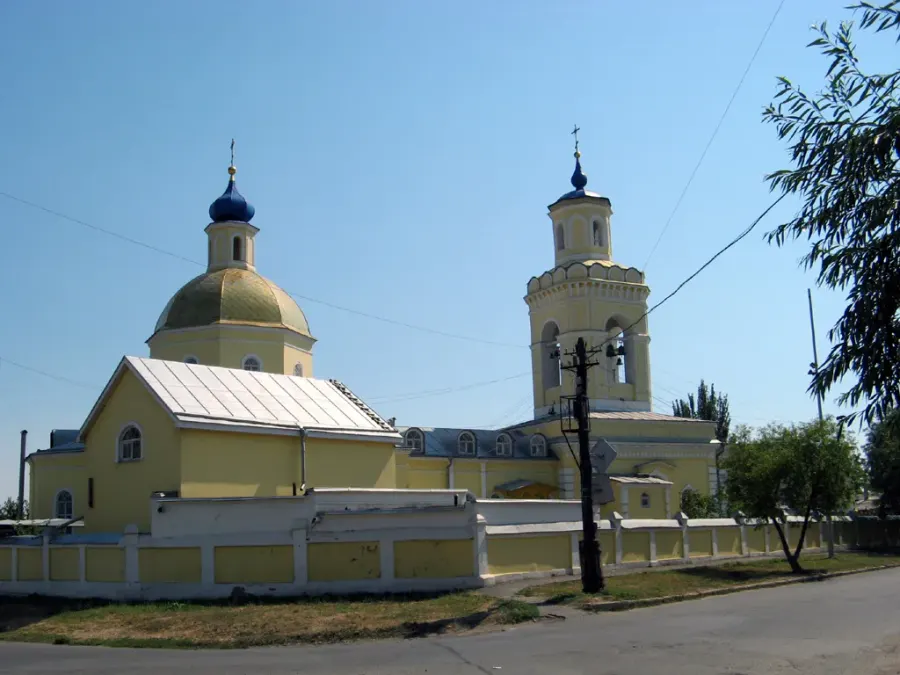 La carte Église Saint-Nicolas-le-thaumaturge de Taganrog