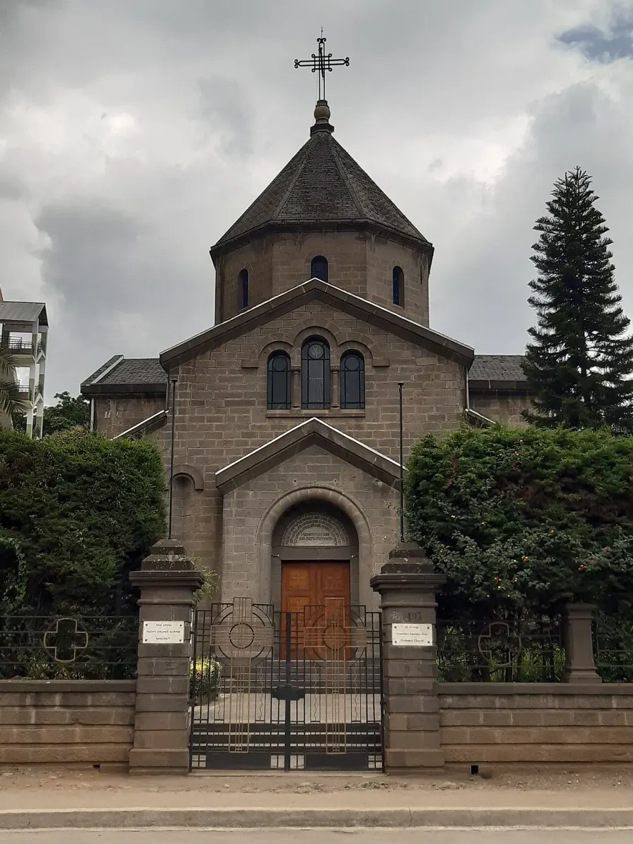 La carte Église Saint-Georges d'Addis-Abeba