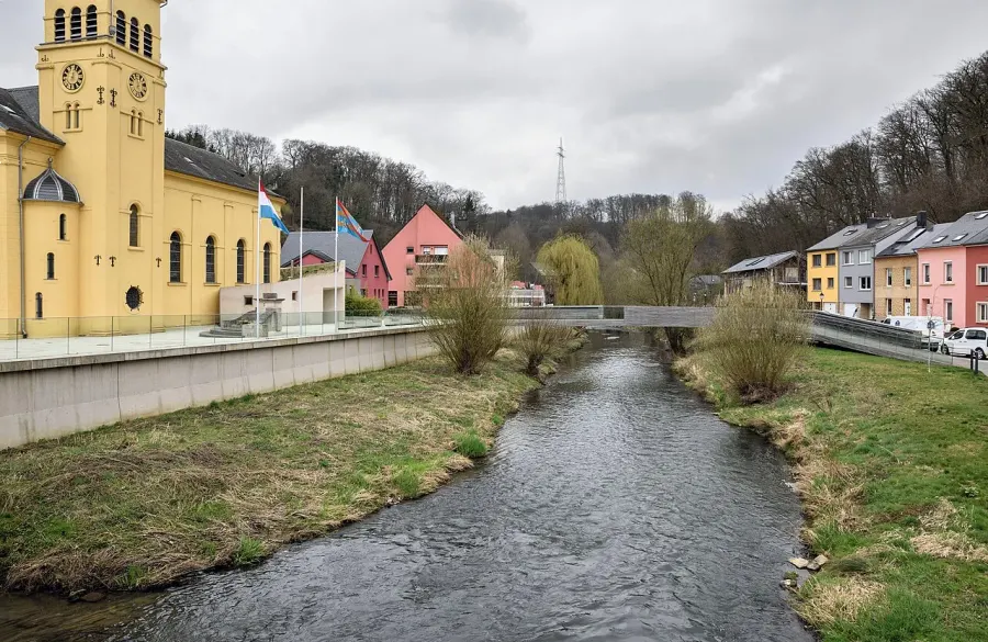 La carte Alzette