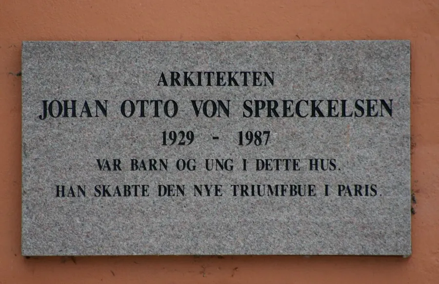 The Johan Otto von Spreckelsen card