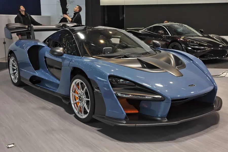 The McLaren Senna card