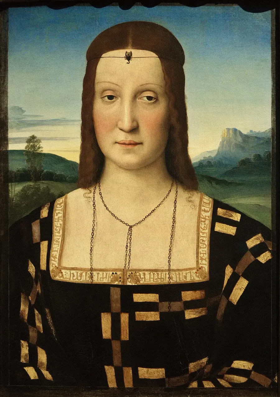 The Elisabetta Gonzaga card