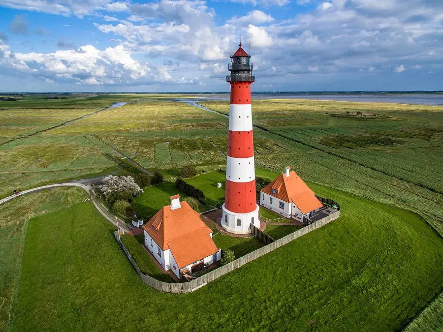 The Westerheversand Lighthouse card