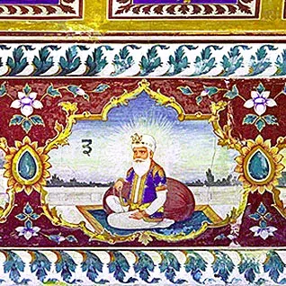 La carte Guru Amar Das