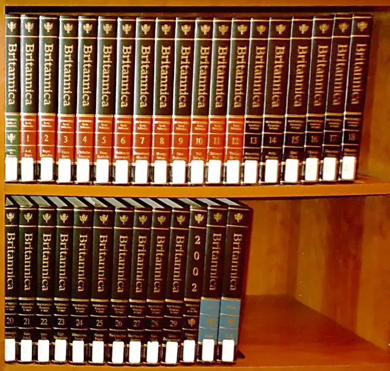 La carte Encyclopædia Britannica