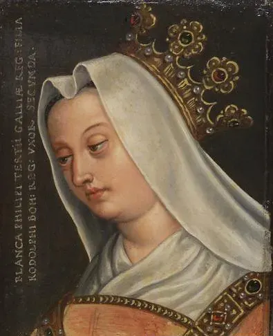 The Blanche of France, Duchess of Austria card