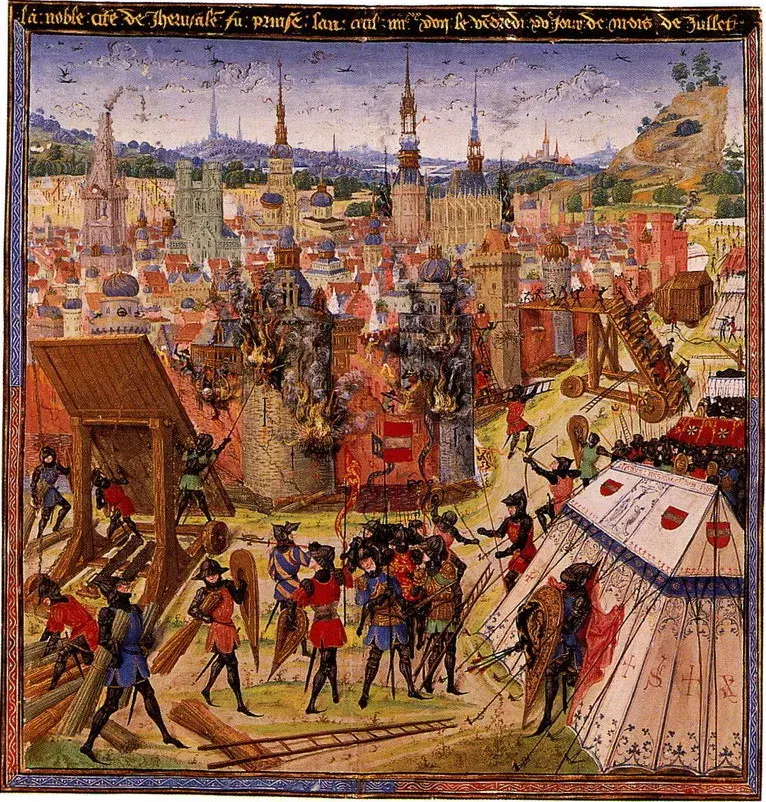 The Siege of Jerusalem card
