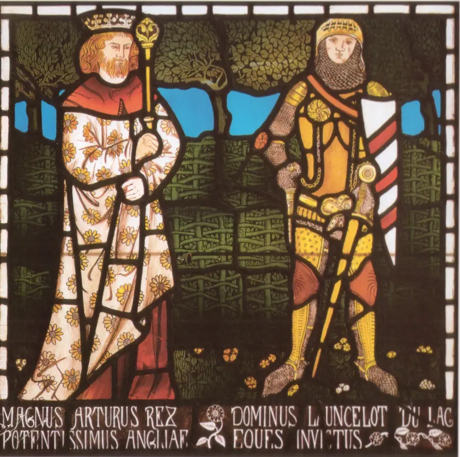 La carte Roi Arthur