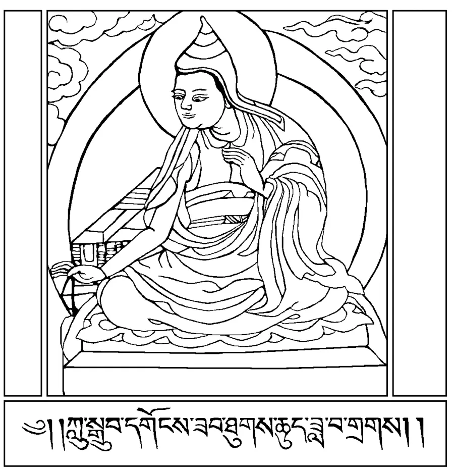 La carte Dharmakīrti