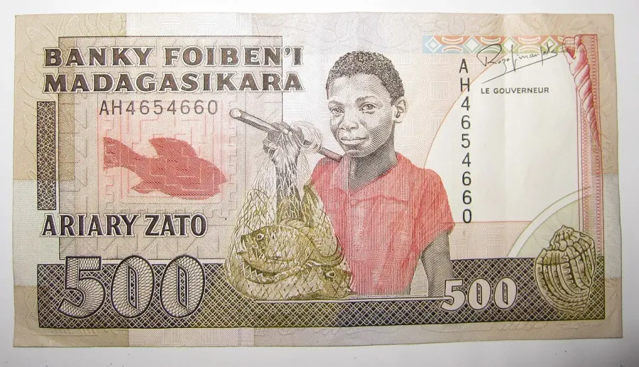 The Malagasy ariary card