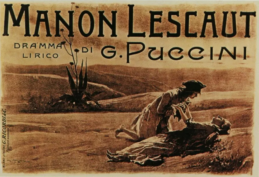 La carte Manon Lescaut