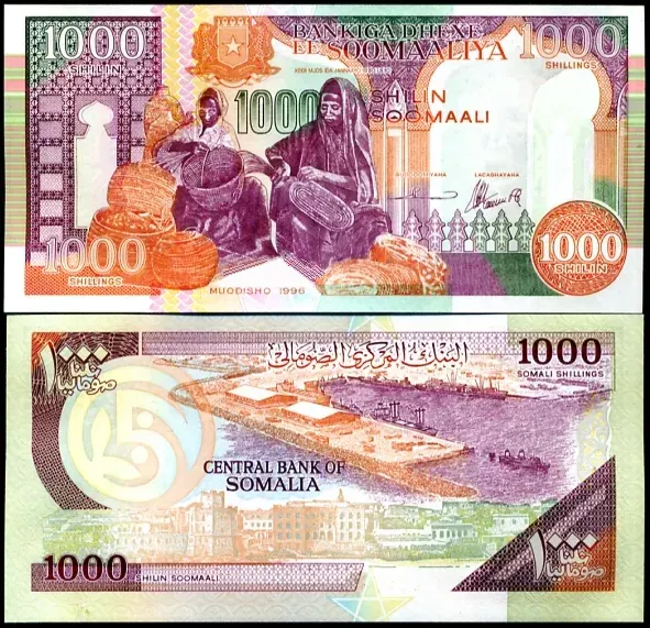 The Somali shilling card