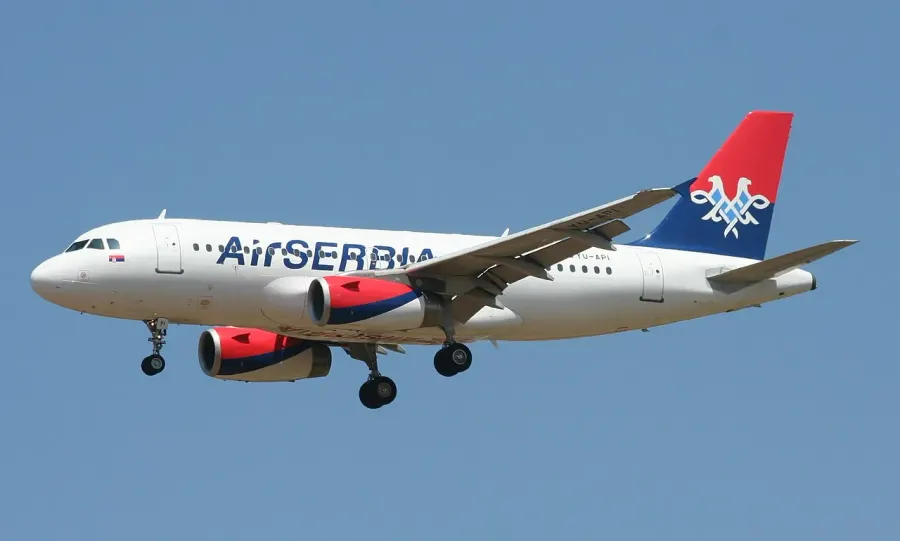 The Air Serbia card
