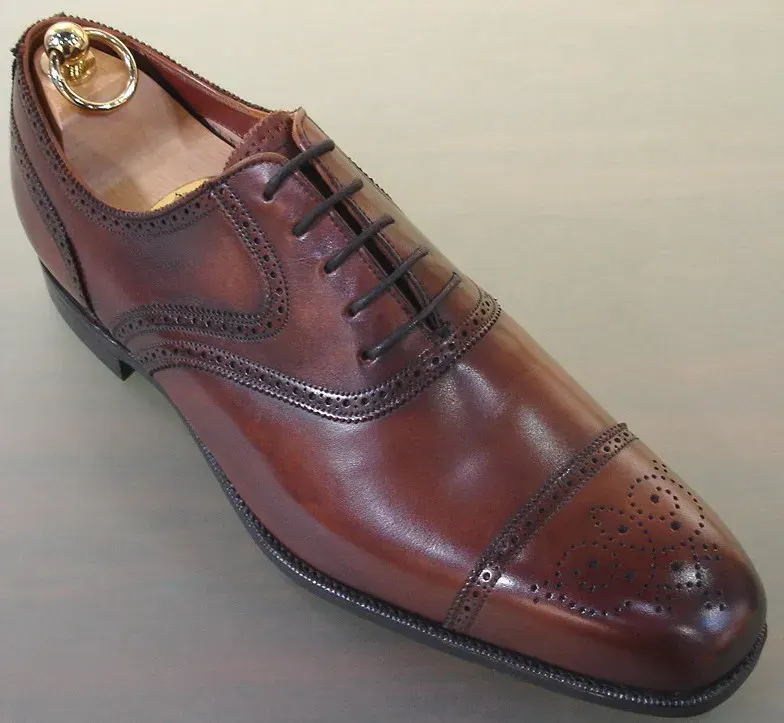 The Oxford shoe card