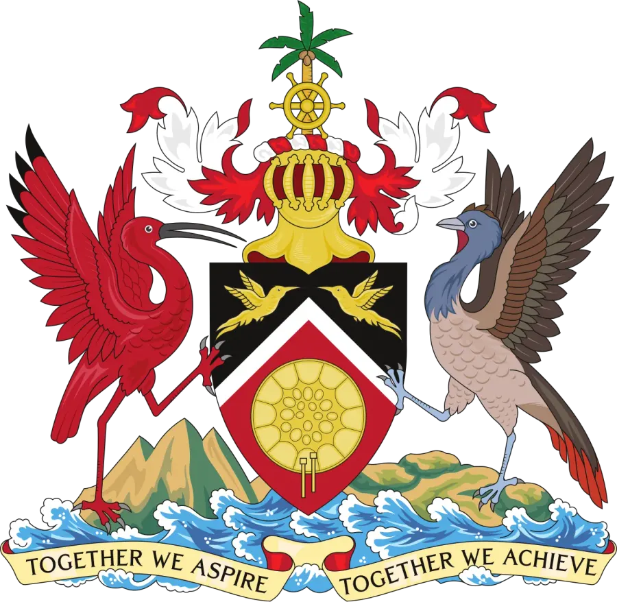 La carte Armoiries de Trinité-et-Tobago