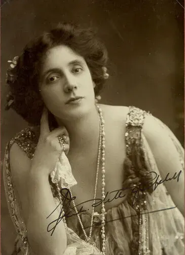 La carte Mrs Patrick Campbell