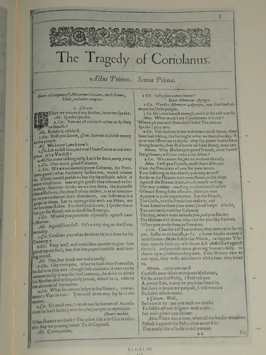 La carte Coriolan