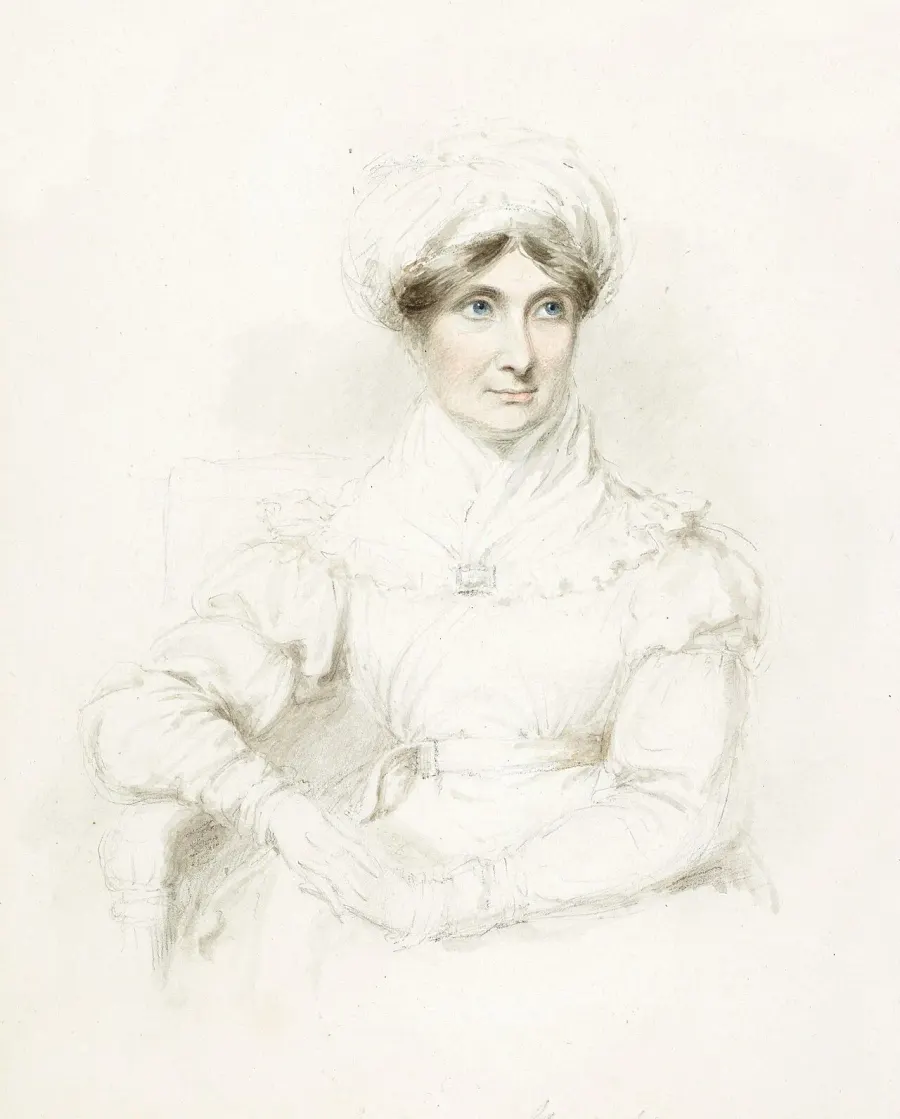 La carte Johanna Baillie