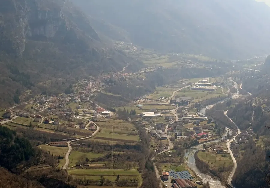 La carte Valdastico
