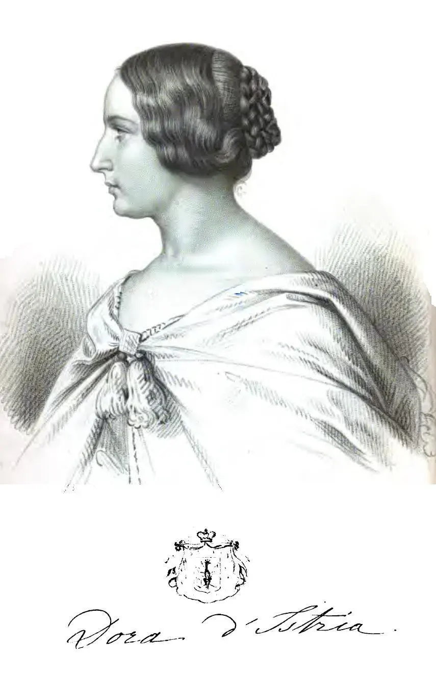 La carte Dora d'Istria
