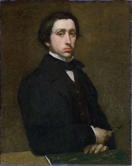 La carte Edgar Degas
