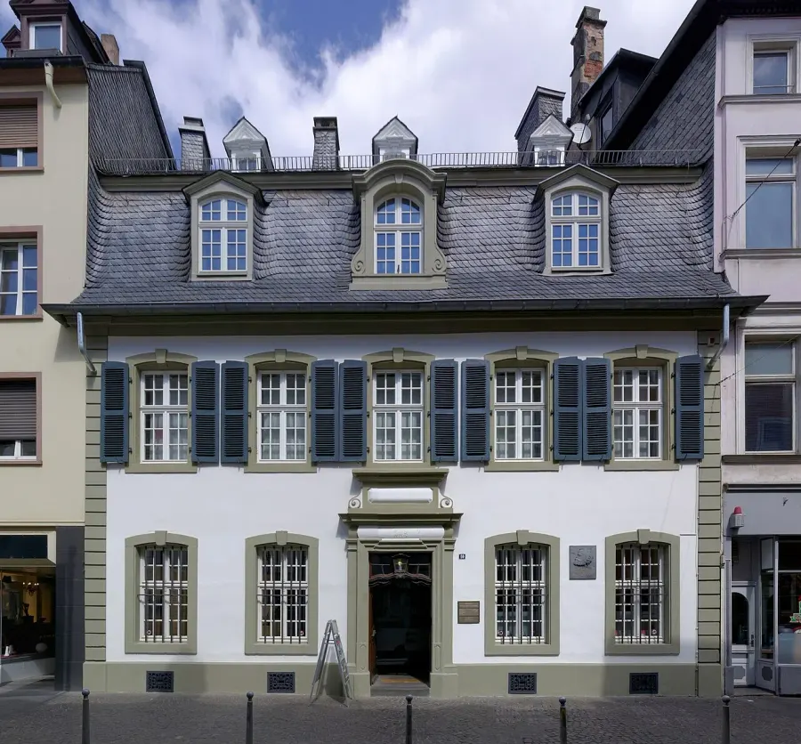 The Karl Marx House card