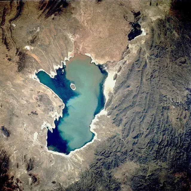The Lake Poopó card