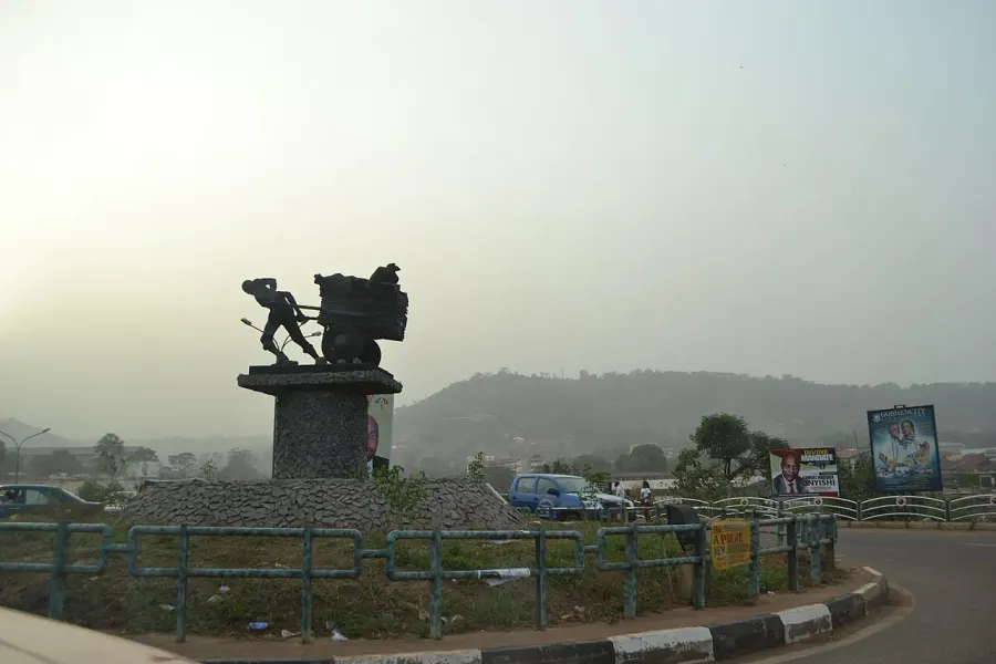 La carte Enugu