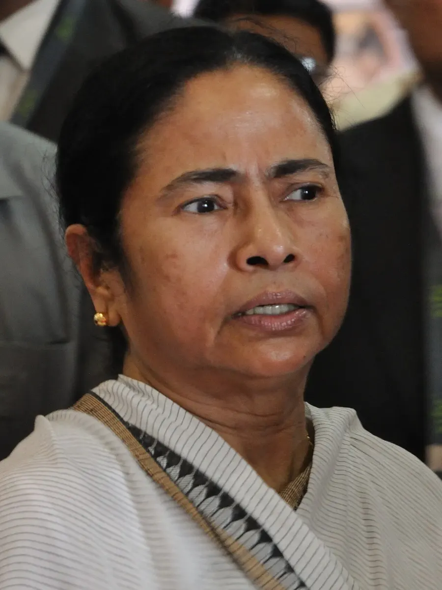 La carte Mamata Banerjee