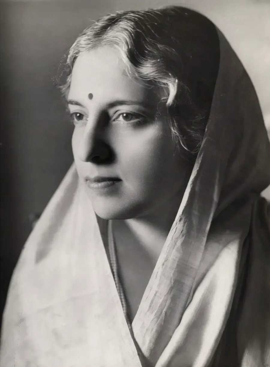 La carte Vijaya Lakshmi Pandit