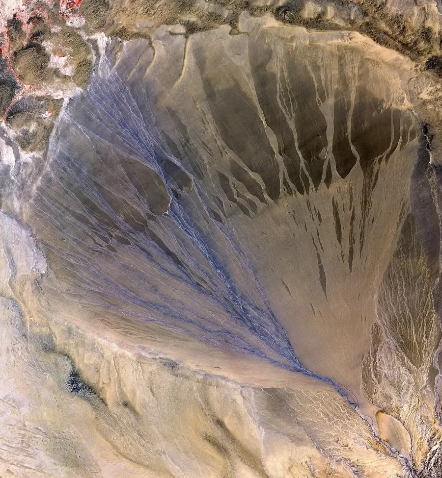 The Alluvial fan card