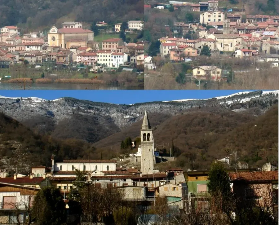 La carte Revine Lago