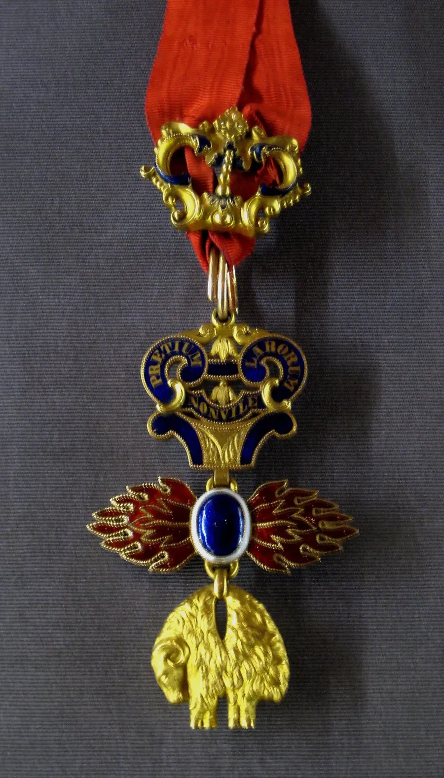 La carte Ordre de la Toison d'or