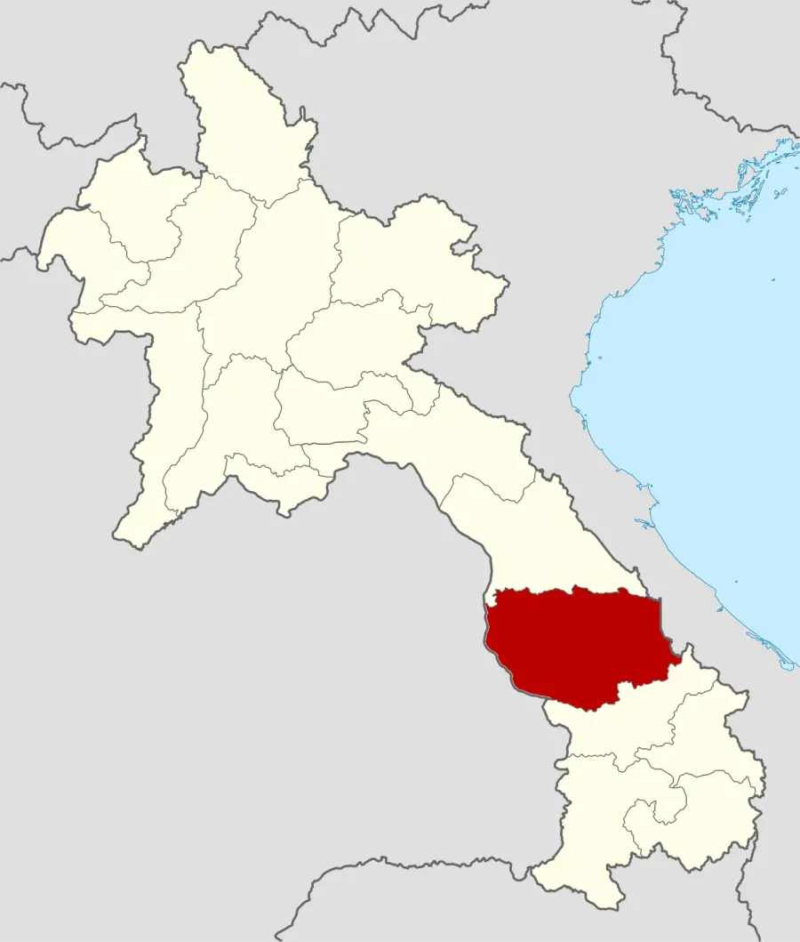 The Savannakhet province card