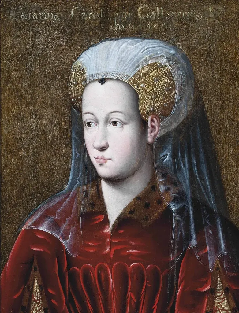 The Catherine of France, Countess of Charolais card