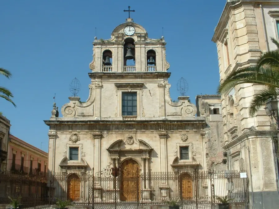La carte Église Santa Maria la Cava et Sant'Alfio