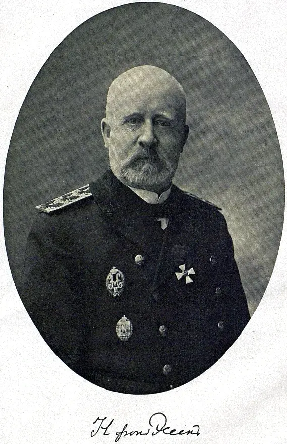 La carte Nikolaï von Essen