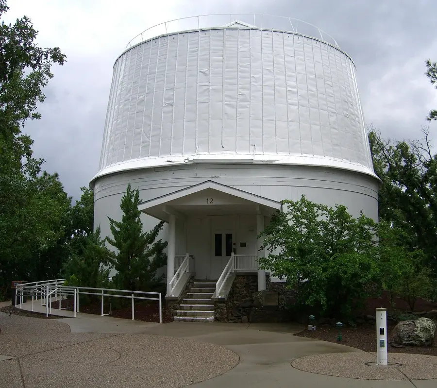 La carte Observatoire Lowell