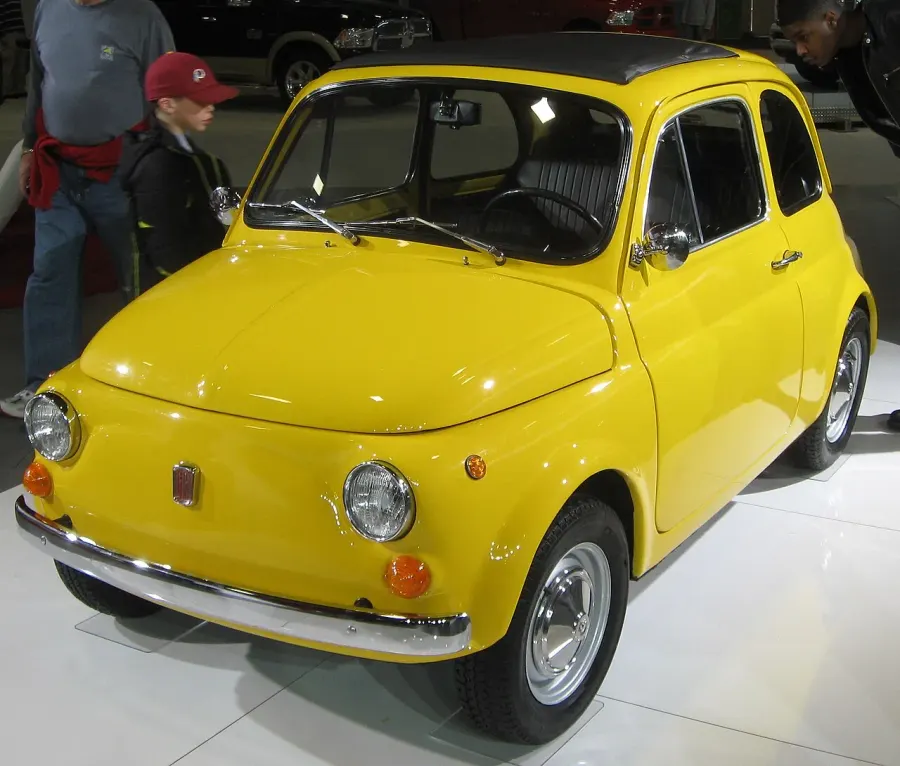 The Fiat 500 card