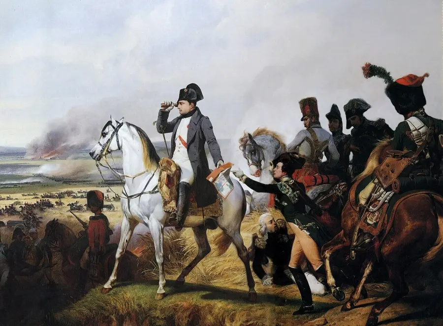The Battle of Wagram card