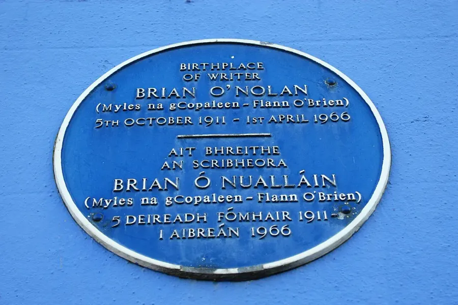 La carte Flann O'Brien