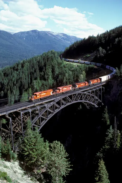 The Canadian Pacific Railway card