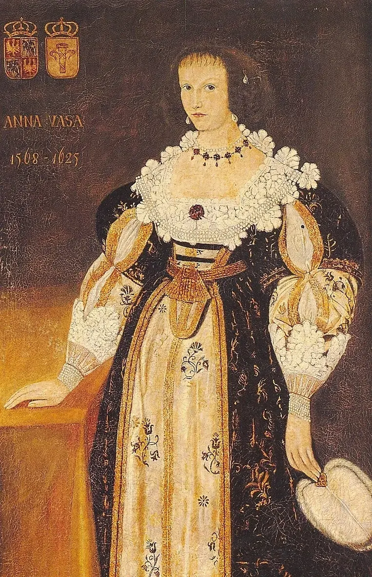 The Anna Vasa of Sweden card