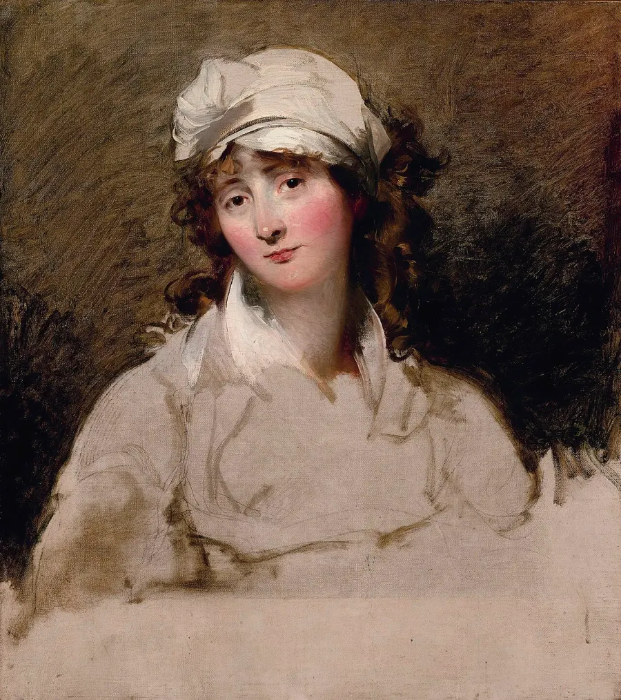 La carte Elizabeth Simpson Inchbald