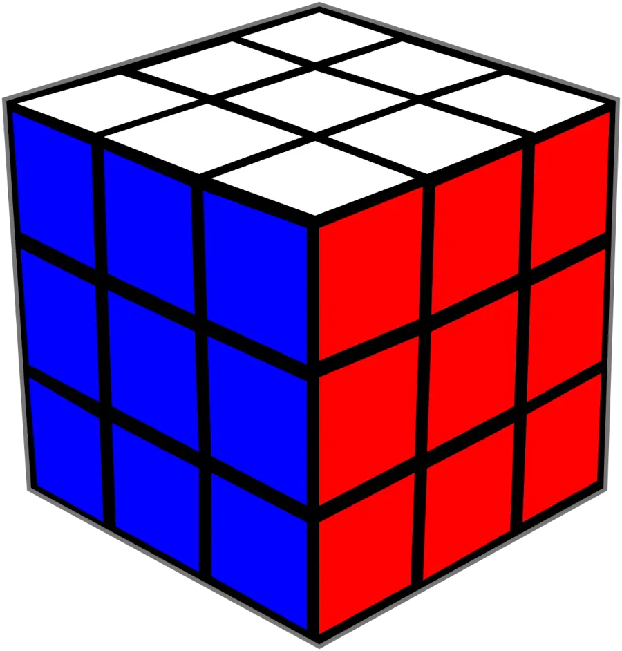 La carte Rubik's Cube
