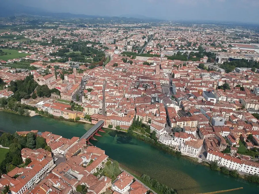 La carte Bassano del Grappa