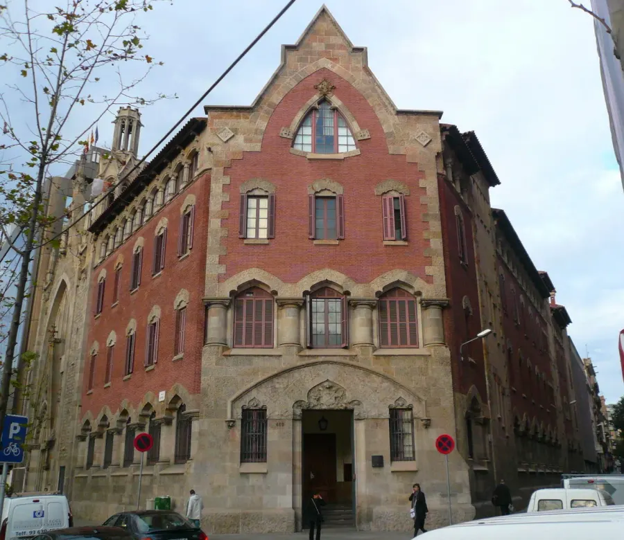 La carte Église Notre-Dame-du-Rosaire-de-Pompéi de Barcelone