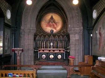 La carte Chapelle All Souls