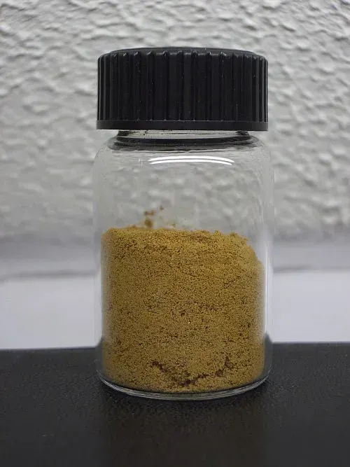 La carte Citrate d'ammonium ferrique